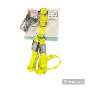 Boots & Barkley Light-Up LED Medium Dog Harness
